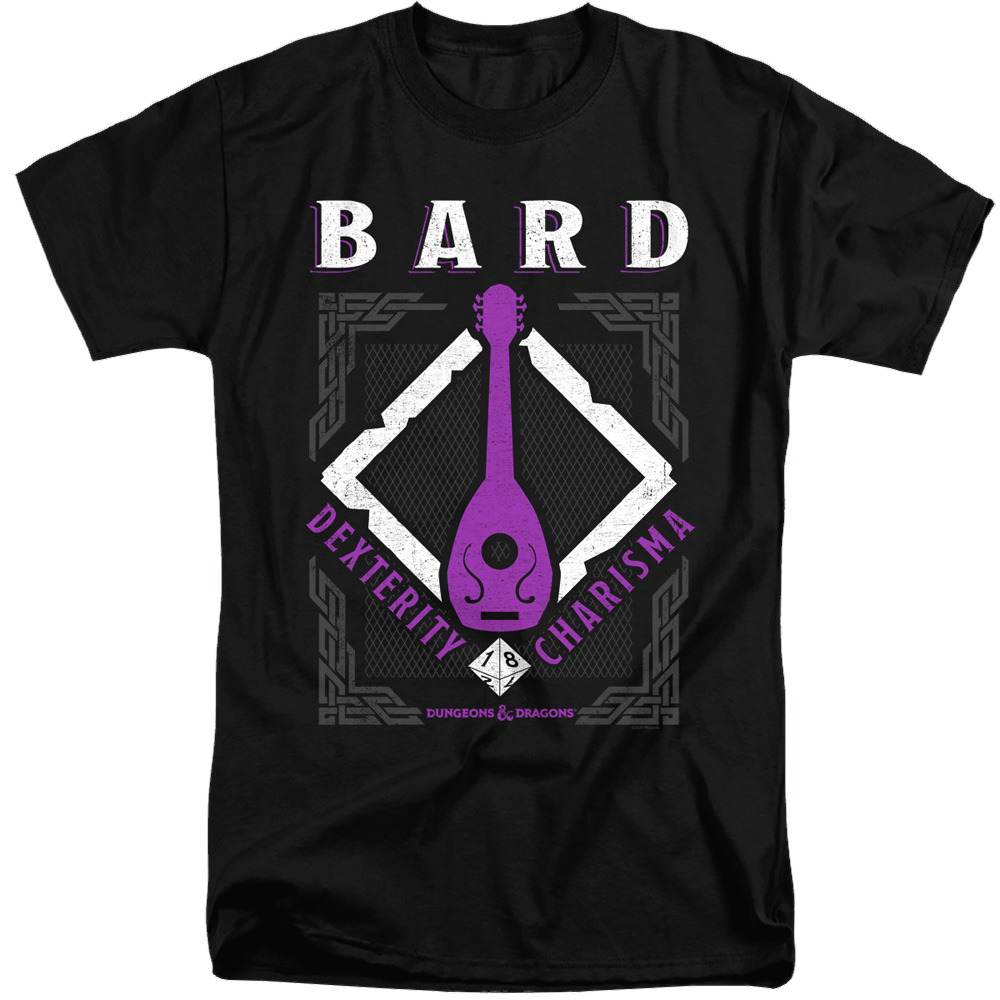 Dungeons & Dragons Bard - Men's Tall Fit T-Shirt Men's Tall Fit T-Shirt Dungeons & Dragons   