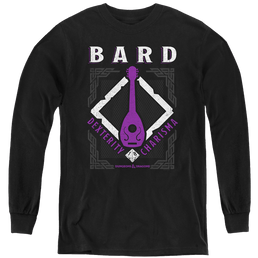 Dungeons & Dragons Bard - Youth Long Sleeve T-Shirt Youth Long Sleeve T-Shirt Dungeons & Dragons   