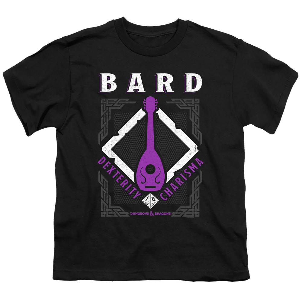 Dungeons & Dragons Bard - Youth T-Shirt Youth T-Shirt (Ages 8-12) Dungeons & Dragons   