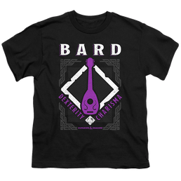 Dungeons & Dragons Bard - Youth T-Shirt Youth T-Shirt (Ages 8-12) Dungeons & Dragons   