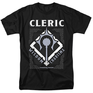 Dungeons & Dragons Cleric - Men's Regular Fit T-Shirt Men's Regular Fit T-Shirt Dungeons & Dragons   