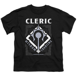 Dungeons & Dragons Cleric - Youth T-Shirt Youth T-Shirt (Ages 8-12) Dungeons & Dragons   
