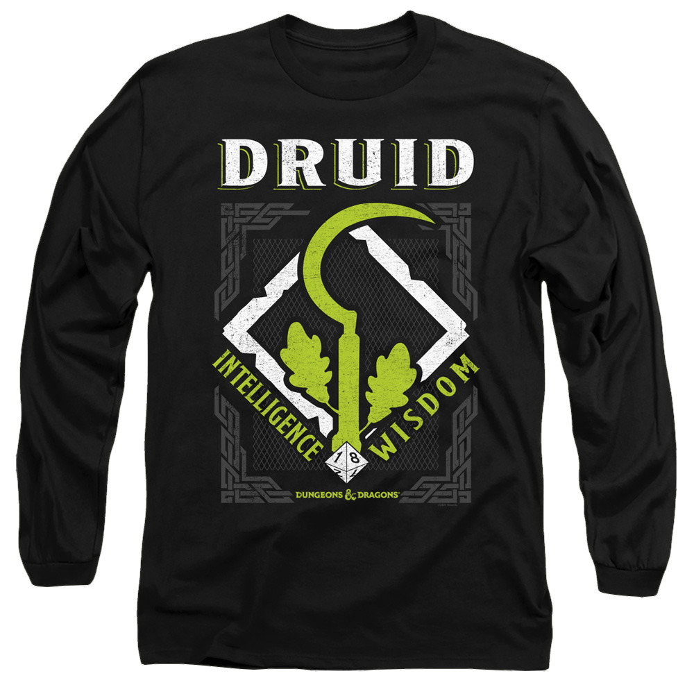 Dungeons & Dragons Druid - Men's Long Sleeve T-Shirt Men's Long Sleeve T-Shirt Dungeons & Dragons   