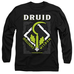 Dungeons & Dragons Druid - Men's Long Sleeve T-Shirt Men's Long Sleeve T-Shirt Dungeons & Dragons   