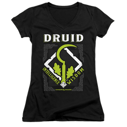 Dungeons & Dragons Druid - Juniors V-Neck T-Shirt Juniors V-Neck T-Shirt Dungeons & Dragons   