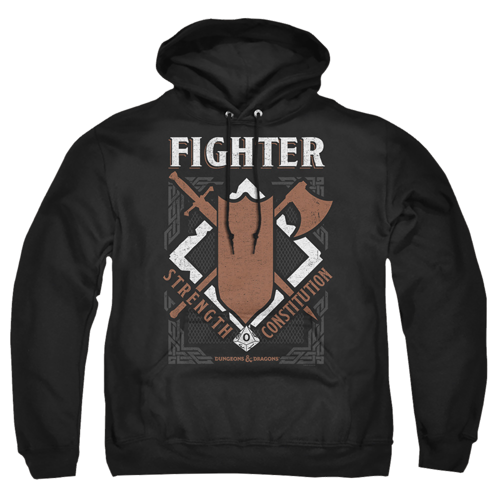 Dungeons & Dragons Fighter - Pullover Hoodie Pullover Hoodie Dungeons & Dragons   