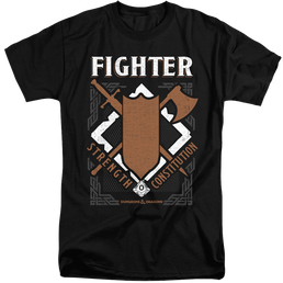 Dungeons & Dragons Fighter - Men's Tall Fit T-Shirt Men's Tall Fit T-Shirt Dungeons & Dragons   