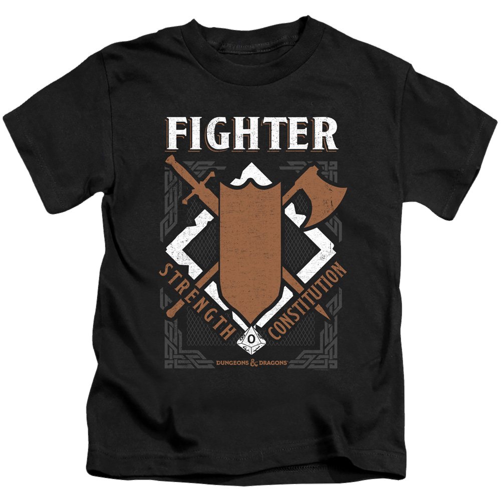 Dungeons & Dragons Fighter - Kid's T-Shirt Kid's T-Shirt (Ages 4-7) Dungeons & Dragons   
