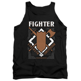 Dungeons & Dragons Fighter - Men's Tank Top Men's Tank Dungeons & Dragons   