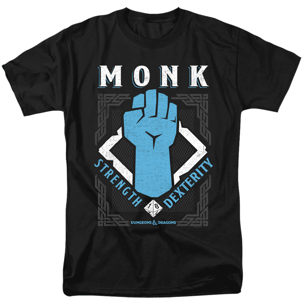 Dungeons & Dragons Monk - Men's Regular Fit T-Shirt Men's Regular Fit T-Shirt Dungeons & Dragons   