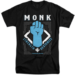 Dungeons & Dragons Monk - Men's Tall Fit T-Shirt Men's Tall Fit T-Shirt Dungeons & Dragons   