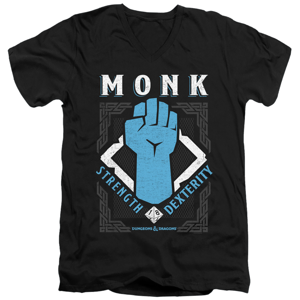 Dungeons & Dragons Monk - Men's V-Neck T-Shirt Men's V-Neck T-Shirt Dungeons & Dragons   