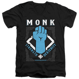 Dungeons & Dragons Monk - Men's V-Neck T-Shirt Men's V-Neck T-Shirt Dungeons & Dragons   