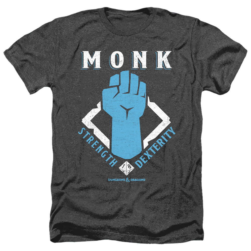 Dungeons & Dragons Monk - Men's Heather T-Shirt Men's Heather T-Shirt Dungeons & Dragons   