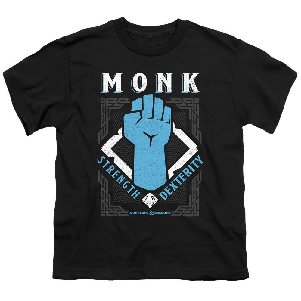Dungeons & Dragons Monk - Youth T-Shirt Youth T-Shirt (Ages 8-12) Dungeons & Dragons   