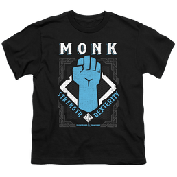 Dungeons & Dragons Monk - Youth T-Shirt Youth T-Shirt (Ages 8-12) Dungeons & Dragons   