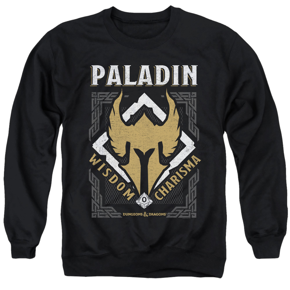 Dungeons & Dragons Paladin - Men's Crewneck Sweatshirt Men's Crewneck Sweatshirt Dungeons & Dragons   