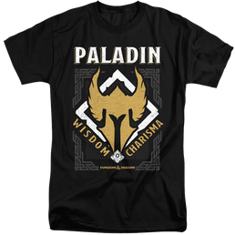 Dungeons & Dragons Paladin - Men's Tall Fit T-Shirt Men's Tall Fit T-Shirt Dungeons & Dragons   