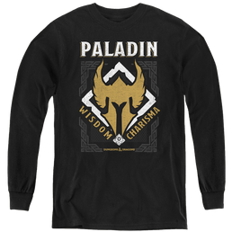 Dungeons & Dragons Paladin - Youth Long Sleeve T-Shirt Youth Long Sleeve T-Shirt Dungeons & Dragons   
