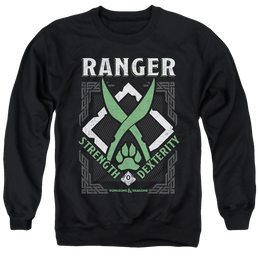 Dungeons & Dragons Ranger - Men's Crewneck Sweatshirt Men's Crewneck Sweatshirt Dungeons & Dragons   
