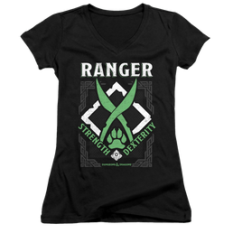 Dungeons & Dragons Ranger - Juniors V-Neck T-Shirt Juniors V-Neck T-Shirt Dungeons & Dragons   