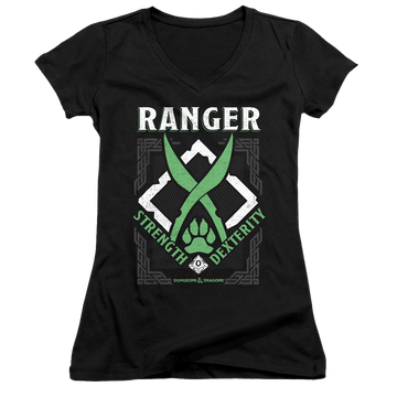 Dungeons & Dragons Ranger - Juniors V-Neck T-Shirt Juniors V-Neck T-Shirt Dungeons & Dragons   