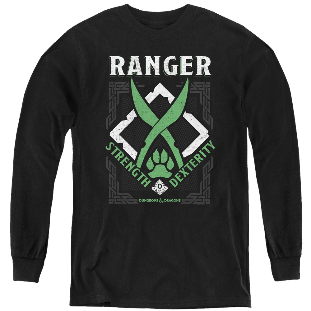 Dungeons & Dragons Ranger - Youth Long Sleeve T-Shirt Youth Long Sleeve T-Shirt Dungeons & Dragons   