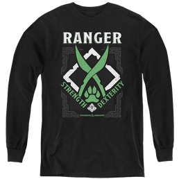 Dungeons & Dragons Ranger - Youth Long Sleeve T-Shirt Youth Long Sleeve T-Shirt Dungeons & Dragons   