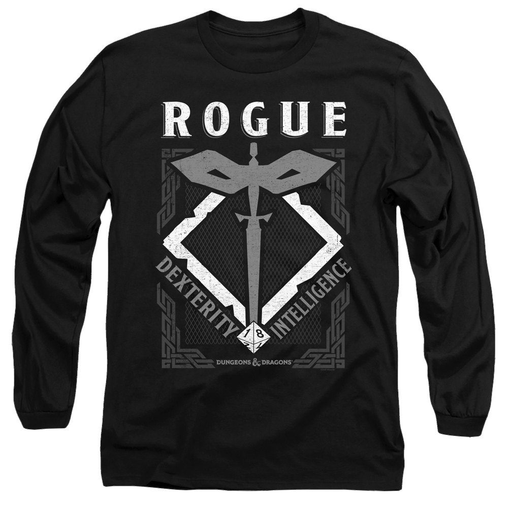 Dungeons & Dragons Rogue - Men's Long Sleeve T-Shirt Men's Long Sleeve T-Shirt Dungeons & Dragons   