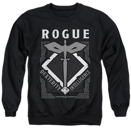 Dungeons & Dragons Rogue - Men's Crewneck Sweatshirt Men's Crewneck Sweatshirt Dungeons & Dragons   