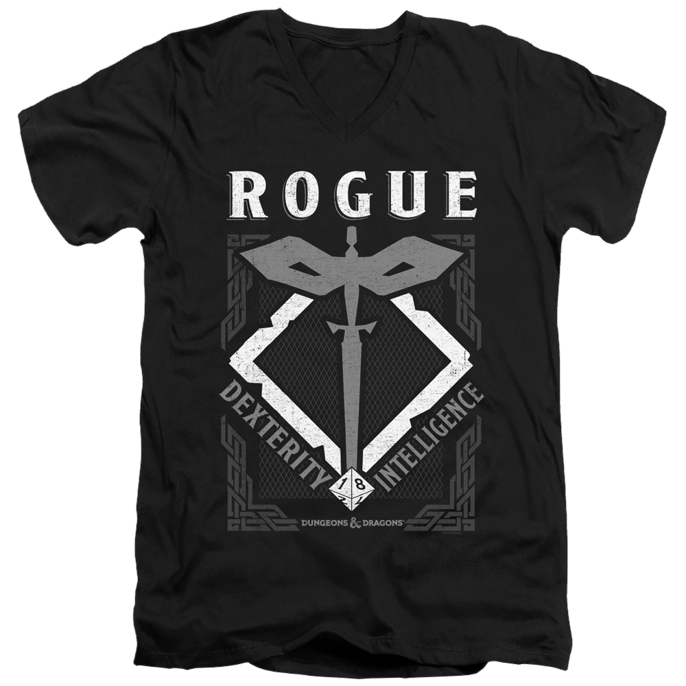Dungeons & Dragons Rogue - Men's V-Neck T-Shirt Men's V-Neck T-Shirt Dungeons & Dragons   