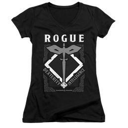 Dungeons & Dragons Rogue - Juniors V-Neck T-Shirt Juniors V-Neck T-Shirt Dungeons & Dragons   