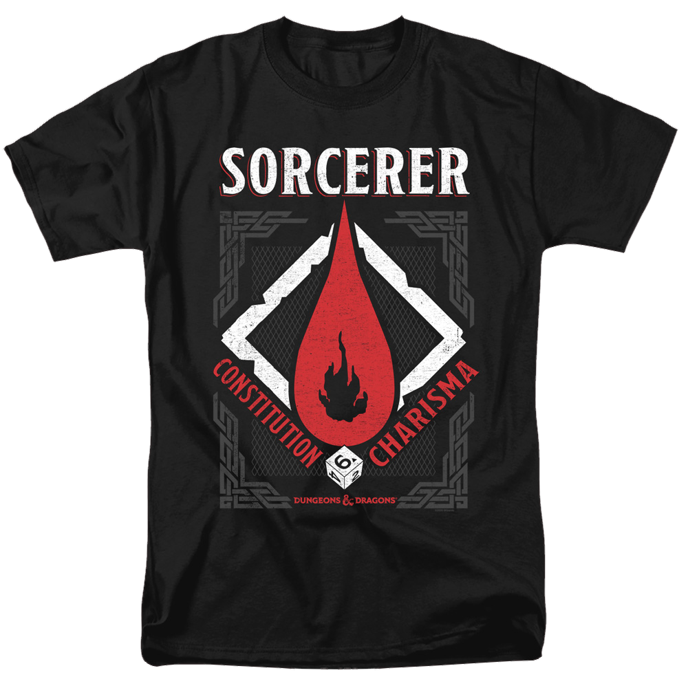 Dungeons & Dragons Sorcerer - Men's Regular Fit T-Shirt Men's Regular Fit T-Shirt Dungeons & Dragons   