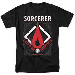 Dungeons & Dragons Sorcerer - Men's Regular Fit T-Shirt Men's Regular Fit T-Shirt Dungeons & Dragons   