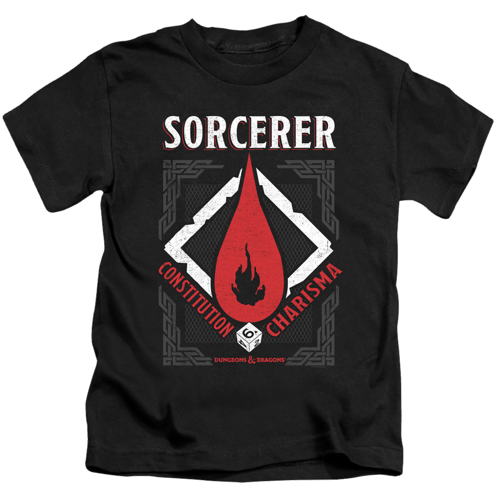 Dungeons & Dragons Sorcerer - Kid's T-Shirt Kid's T-Shirt (Ages 4-7) Dungeons & Dragons   