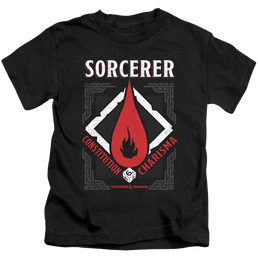 Dungeons & Dragons Sorcerer - Kid's T-Shirt Kid's T-Shirt (Ages 4-7) Dungeons & Dragons   