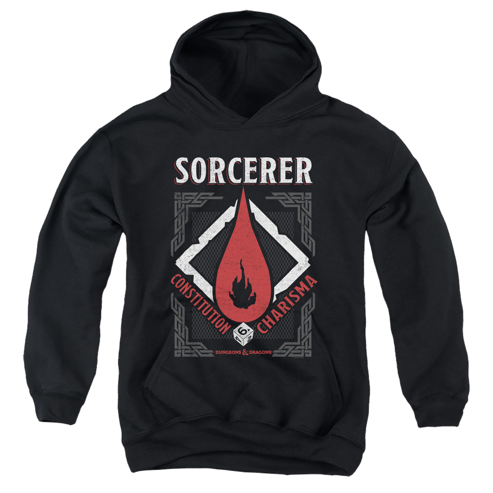 Dungeons & Dragons Sorcerer - Youth Hoodie Youth Hoodie (Ages 8-12) Dungeons & Dragons   