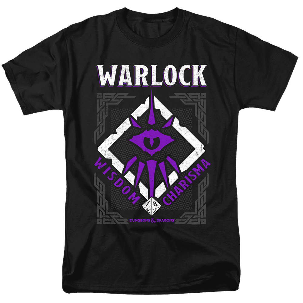 Dungeons & Dragons Warlock - Men's Regular Fit T-Shirt Men's Regular Fit T-Shirt Dungeons & Dragons   