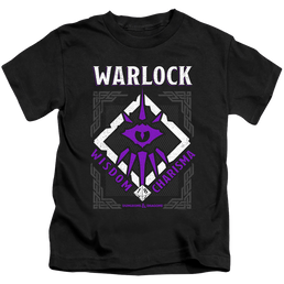 Dungeons & Dragons Warlock - Kid's T-Shirt Kid's T-Shirt (Ages 4-7) Dungeons & Dragons   