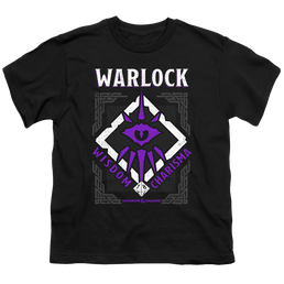 Dungeons & Dragons Warlock - Youth T-Shirt Youth T-Shirt (Ages 8-12) Dungeons & Dragons   