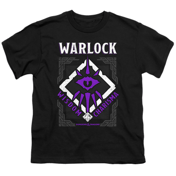 Dungeons & Dragons Warlock - Youth T-Shirt Youth T-Shirt (Ages 8-12) Dungeons & Dragons   