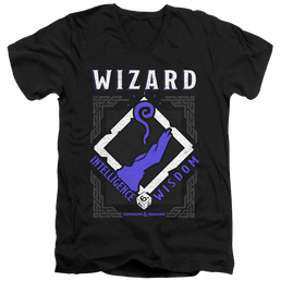 Dungeons & Dragons Wizard - Men's V-Neck T-Shirt Men's V-Neck T-Shirt Dungeons & Dragons   
