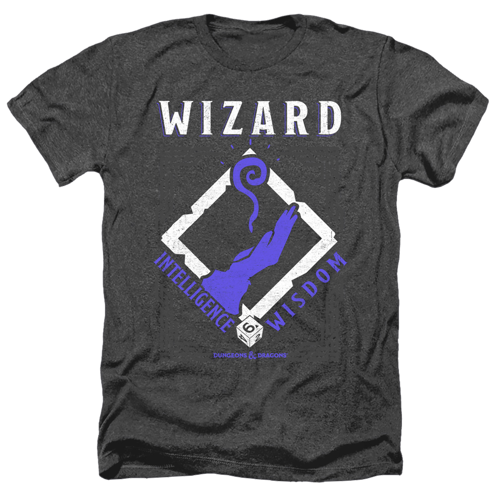 Dungeons & Dragons Wizard - Men's Heather T-Shirt Men's Heather T-Shirt Dungeons & Dragons   
