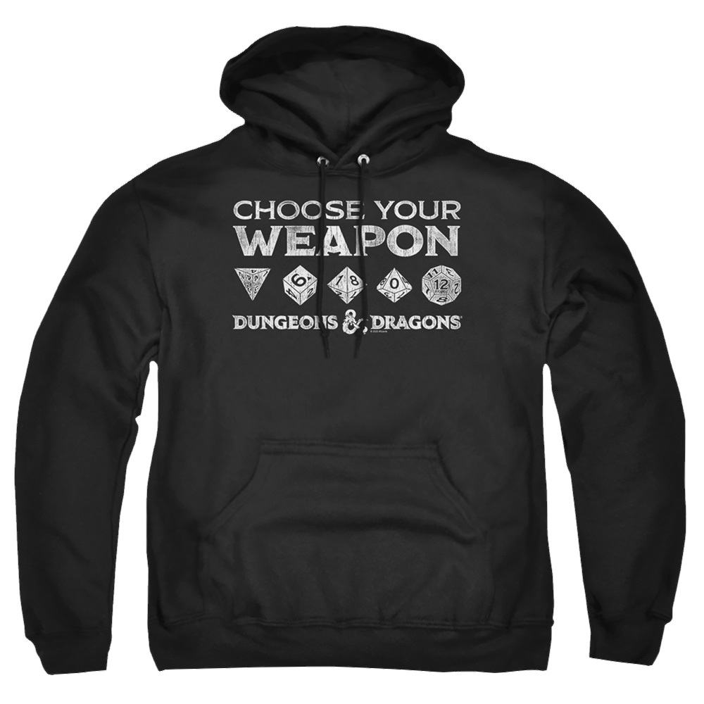 Dungeons & Dragons Choose Your Weapon - Pullover Hoodie Pullover Hoodie Dungeons & Dragons   