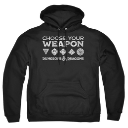 Dungeons & Dragons Choose Your Weapon - Pullover Hoodie Pullover Hoodie Dungeons & Dragons   