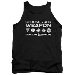 Dungeons & Dragons Choose Your Weapon - Men's Tank Top Men's Tank Dungeons & Dragons   