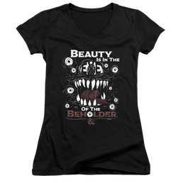 Dungeons & Dragons Eye Of The Beholder - Juniors V-Neck T-Shirt Juniors V-Neck T-Shirt Dungeons & Dragons   