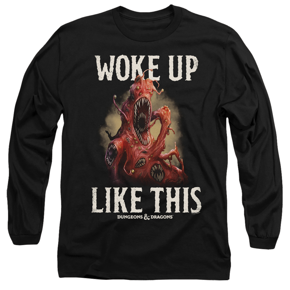 Dungeons & Dragons Woke Like This - Men's Long Sleeve T-Shirt Men's Long Sleeve T-Shirt Dungeons & Dragons   