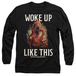 Dungeons & Dragons Woke Like This - Men's Long Sleeve T-Shirt Men's Long Sleeve T-Shirt Dungeons & Dragons   