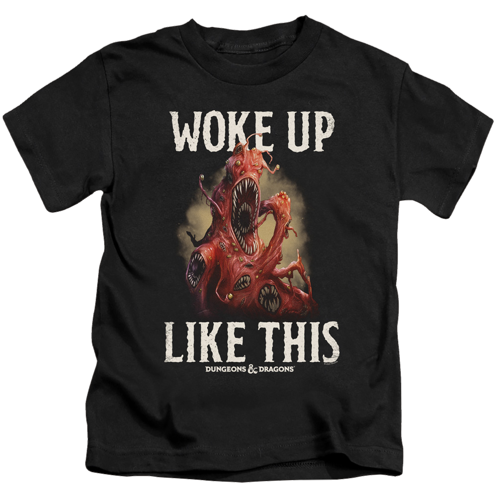 Dungeons & Dragons Woke Like This - Kid's T-Shirt Kid's T-Shirt (Ages 4-7) Dungeons & Dragons   